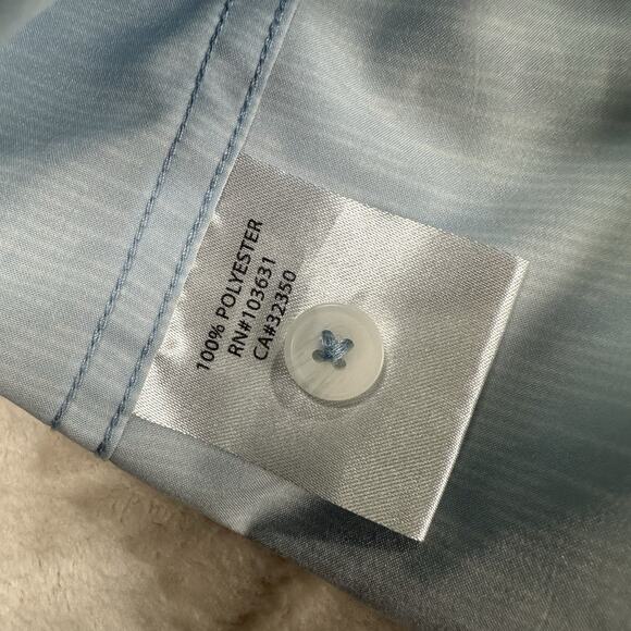 Simms Double Haul Button Up Short Shirt Fishing Pockets UPF 30+ Blue Men's XL - Picture 8 of 8